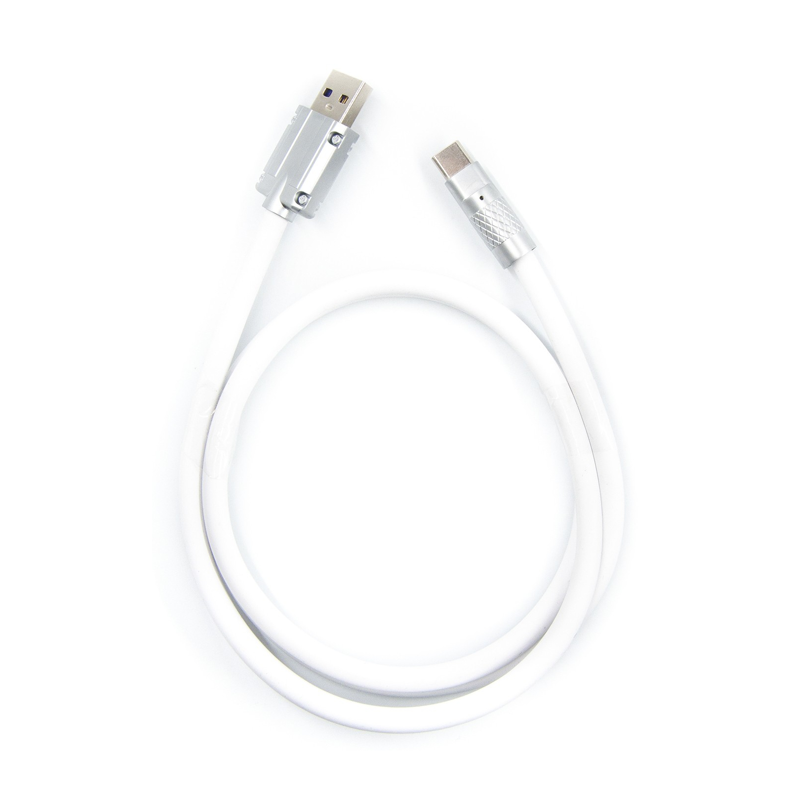 Дата кабель USB 2.0 AM to Type-C 1.0m white Dengos (PLS-TC-NS-WHITE)