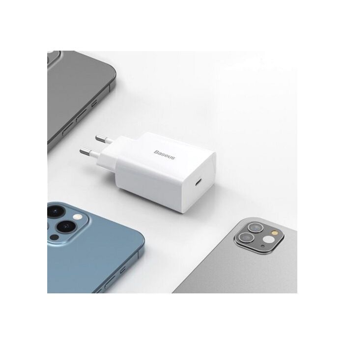 Зарядний пристрій Baseus Speed Mini Quick Charger Black (CCFS-SN01) зображення 9