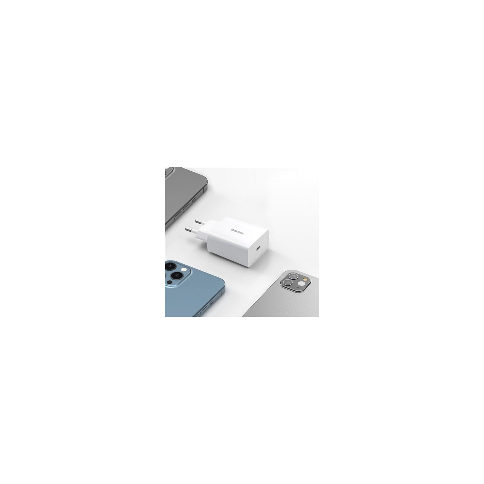 Зарядное устройство Baseus Speed Mini Quick Charger White (CCFS-SN02) изображение 9