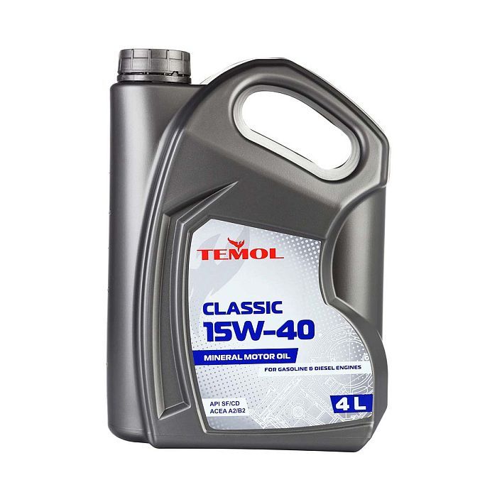 Моторное масло TEMOL Classic 15W40 4л (TEMOL 62897)