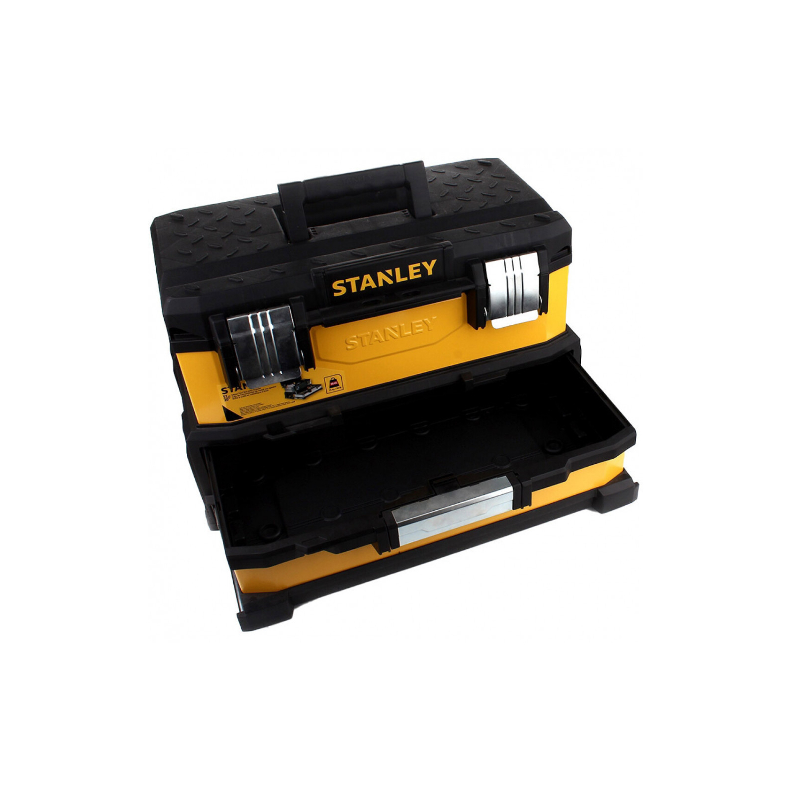 Ящик для инструментов Stanley 20", 545x280x335 мм, профессиональный металлопластмассовый (1-95-829) изображение 3