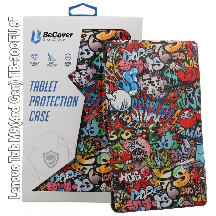 Чехол для планшета BeCover Smart Case Lenovo Tab M8(4rd Gen) TB-300FU 8" Red (709213)