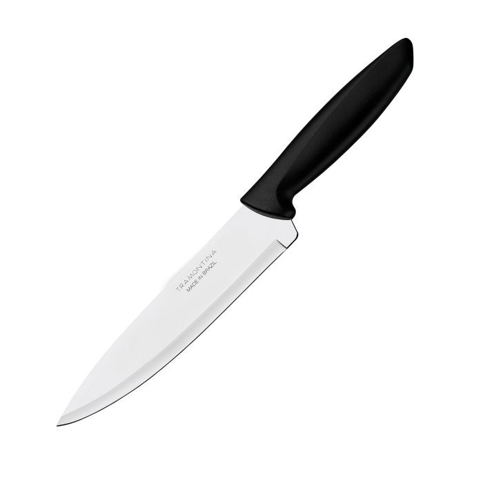 Кухонный нож Tramontina Plenus black Chef 152 мм (23426/106)