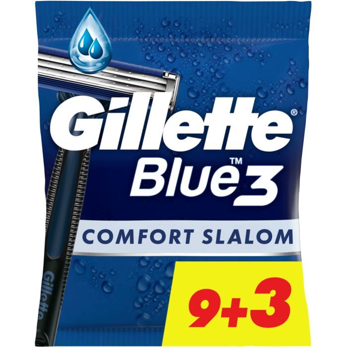 Бритва Gillette Blue 3 Comfort Slalom 8 шт. (8006540808764)
