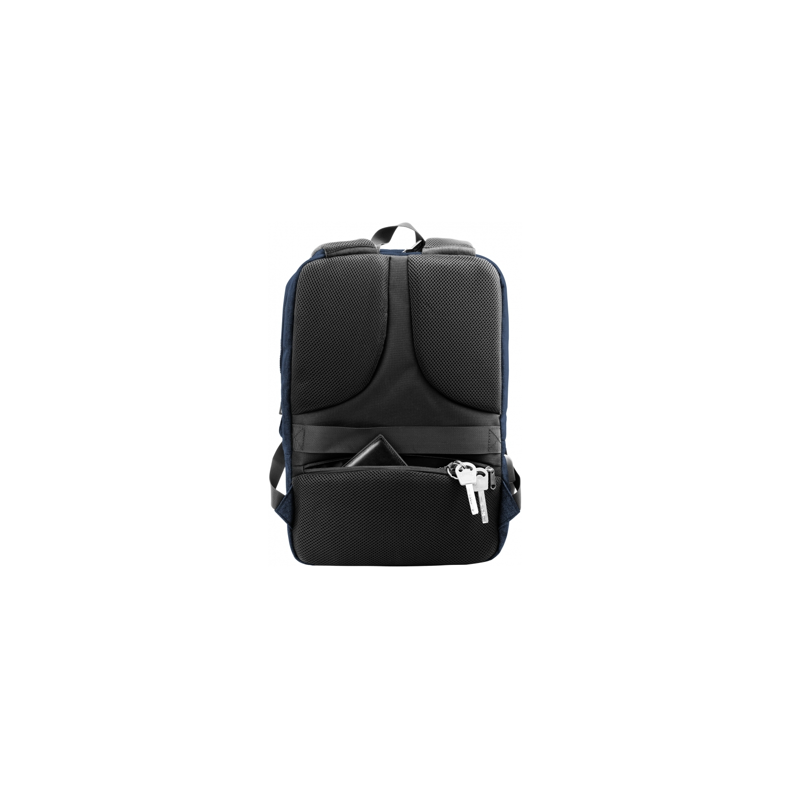 Рюкзак шкільний Optima 17.5" USB Techno чоловічий 0.7 кг 6-15 л Темно-сірий (O97594-01) зображення 2