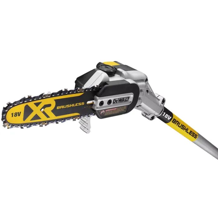 Цепная пила DeWALT высоторез 18V, длинна шины 20 см, цепь OREGON 3/8, (без АКБ и ЗУ) (DCMPS567N) изображение 2