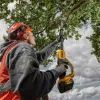 Цепная пила DeWALT высоторез 18V, длинна шины 20 см, цепь OREGON 3/8, (без АКБ и ЗУ) (DCMPS567N) изображение 4