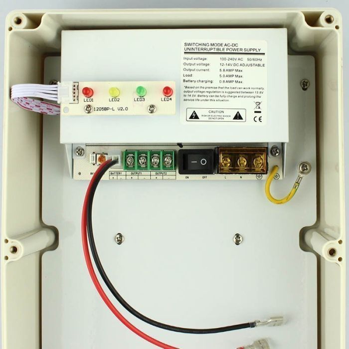 Блок живлення для систем відеоспостереження Full Energy BBGP-125W зображення 4