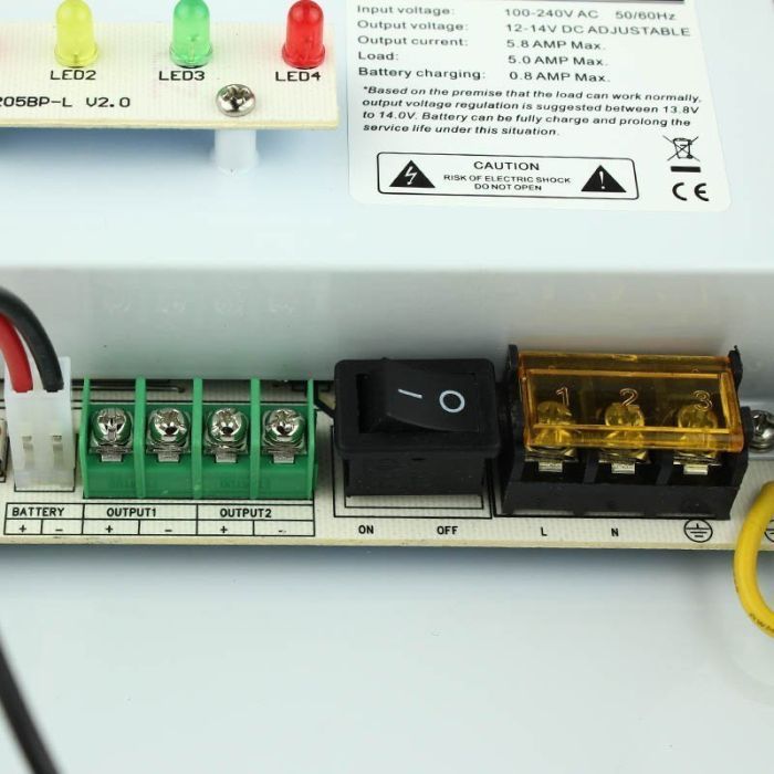 Блок живлення для систем відеоспостереження Full Energy BBGP-125W зображення 7