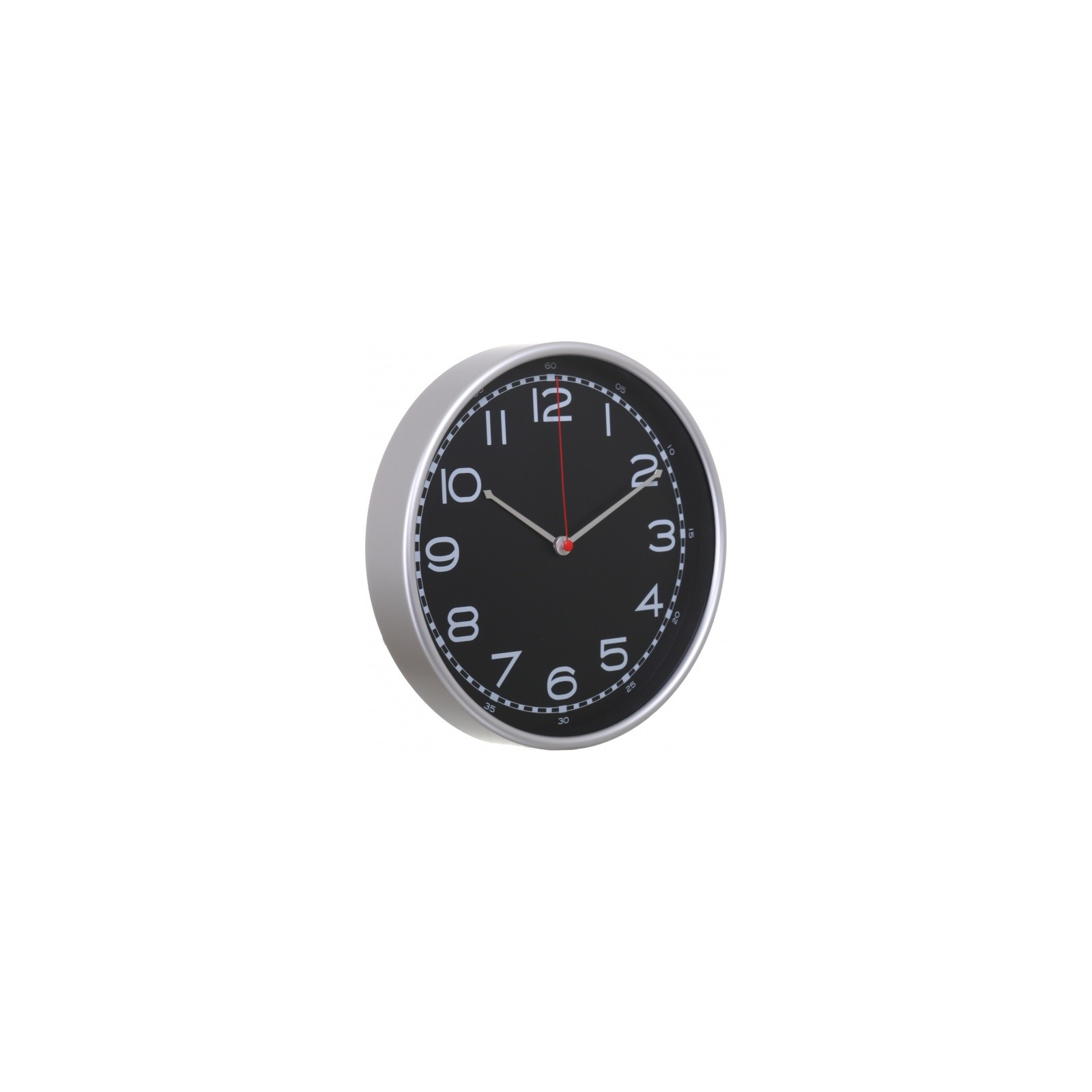 Настенные часы Optima Speed пластиковый, черный (O52111) изображение 2