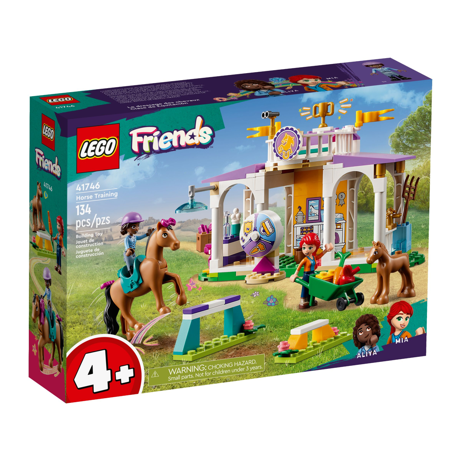 Конструктор LEGO Friends Тренування коня 134 деталей (41746)