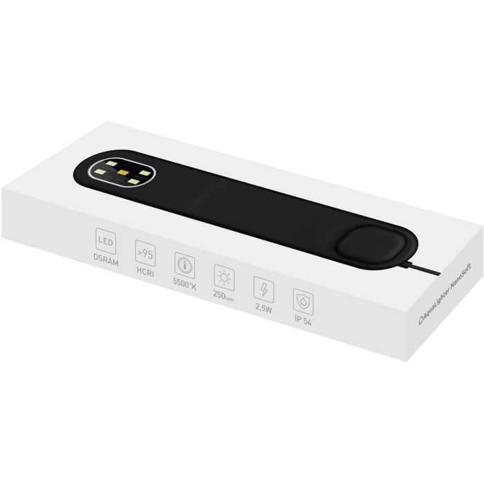 Светильник для аквариума Aqualighter Nano Soft 5500 к 250 люм черный (87661) изображение 4