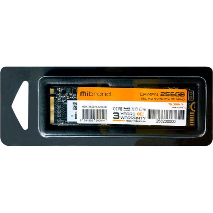 Накопитель SSD M.2 2280 256GB Mibrand (MIM.2SSD/CA256GB) изображение 2
