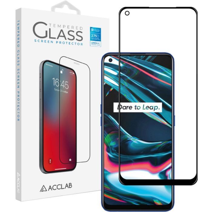 Скло захисне ACCLAB Full Glue Realme 7 Pro (1283126508486)