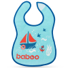 Слюнявчик Baboo хлопковый Marine, 3+ месяцев (синий) (11-011)