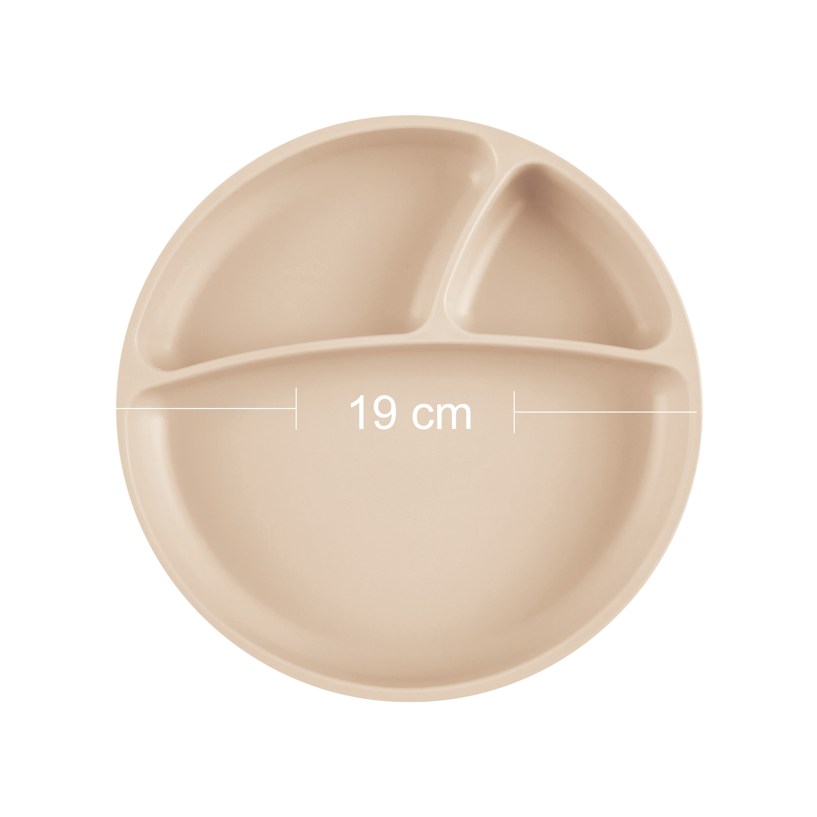Тарелка детская MinikOiOi Portions - Bubble Beige (101050008) изображение 7