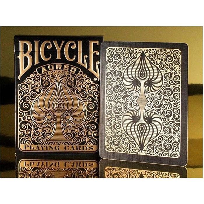 Гральні карти Bicycle Aureo (black) (09409b) зображення 6
