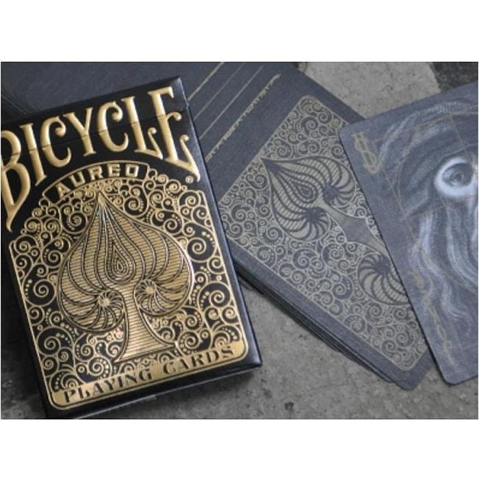 Гральні карти Bicycle Aureo (black) (09409b) зображення 7