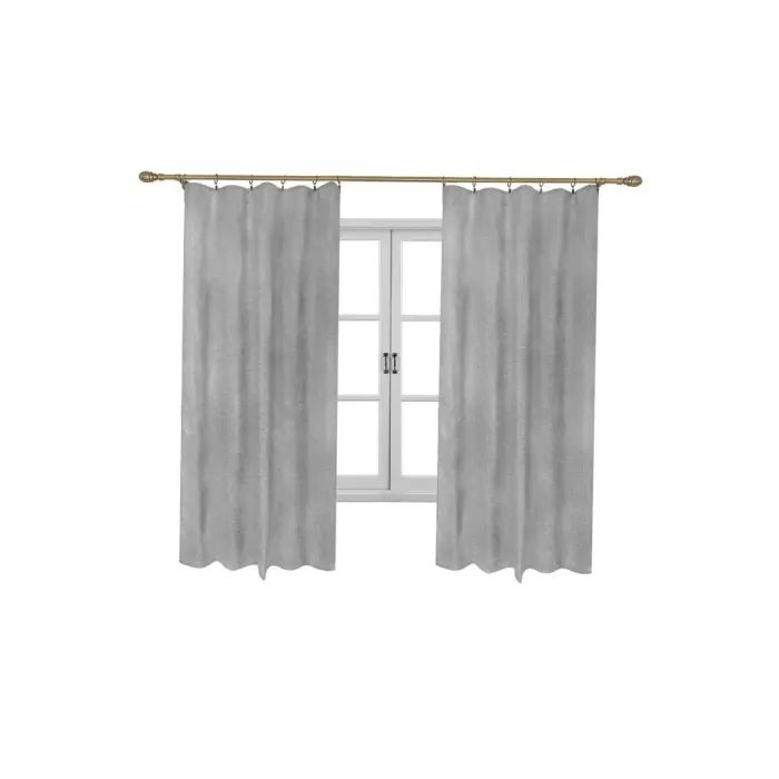 Штора Прованс комплект Gray Milan 170х136 см 2 шт (4823093436367) изображение 2