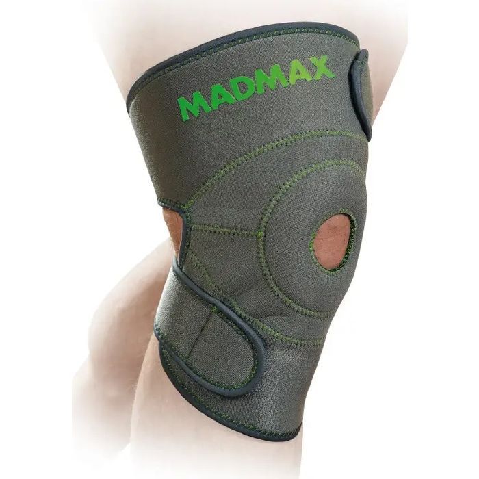 Фиксатор колена MadMax MFA-295 Zahoprene Universal Knee Support Dark Grey/Green (MFA-295-U)
