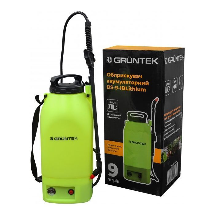 Опрыскиватель Gruntek BS-9-3B Lithium (296009163)