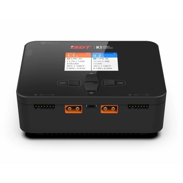 Зарядное устройство для дрона iSDT K1, 1-6S AC 100W DC 2 x 250W 10A (HP015B-K1) изображение 2