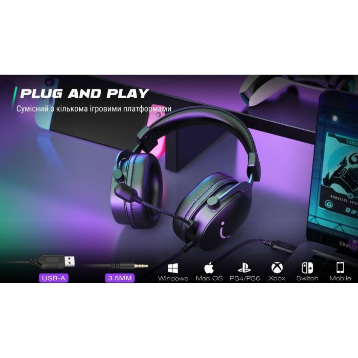Навушники Fifine H9 Black (H9) зображення 10