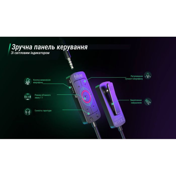Навушники Fifine H9 Black (H9) зображення 12