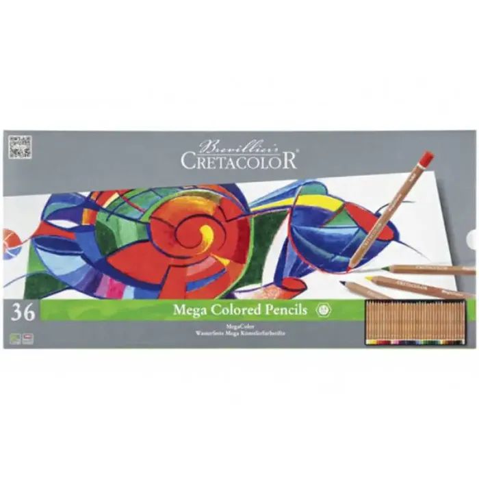 Карандаши цветные Cretacolor Megacolor 36 цветов (9014400290894)