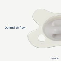 Пустушка Difrax Dental Newborn, 0+ міс (796 Popcorn) зображення 4