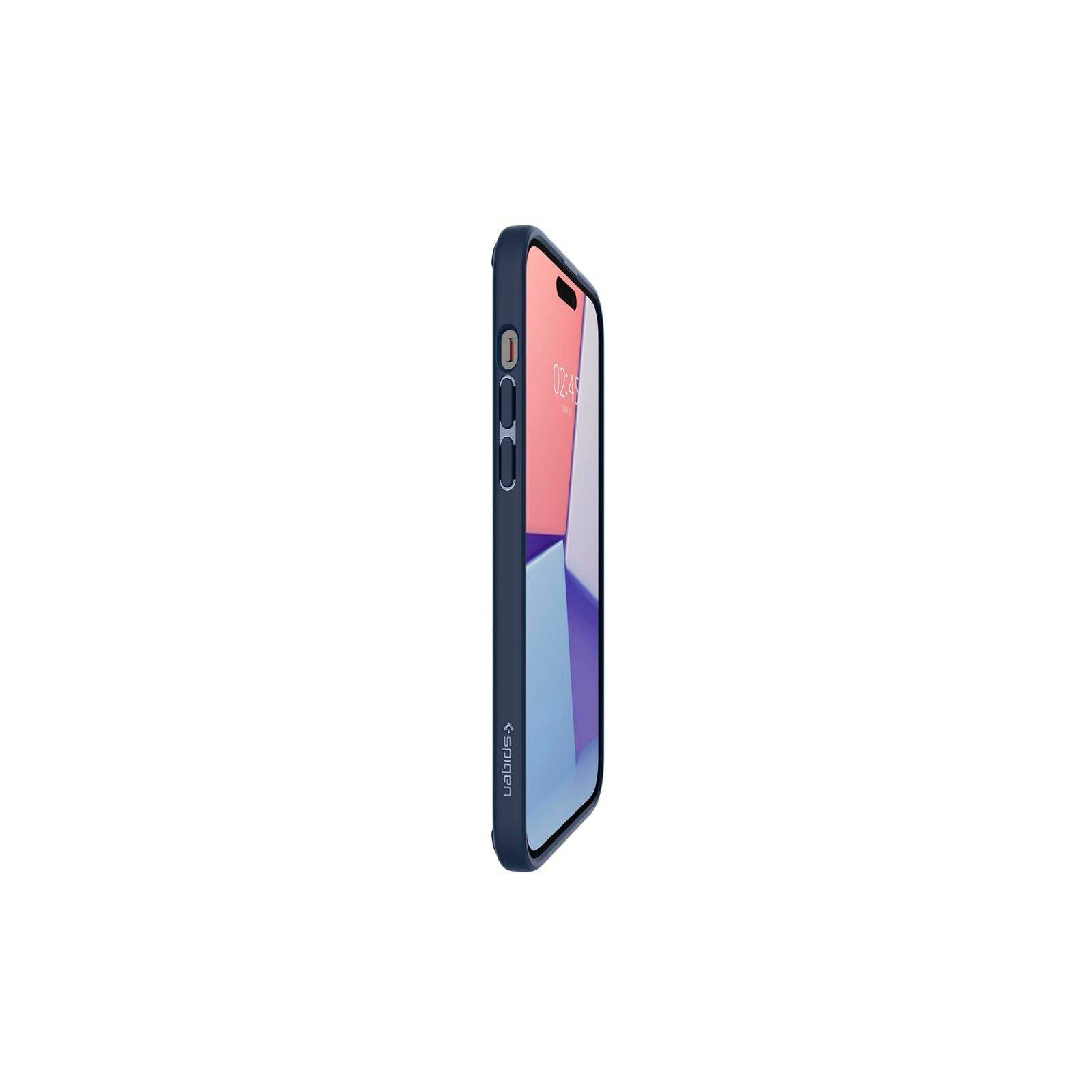 Чохол до мобільного телефона Spigen Apple iPhone 15 Ultra Hybrid Navy Blue (ACS06801) зображення 4
