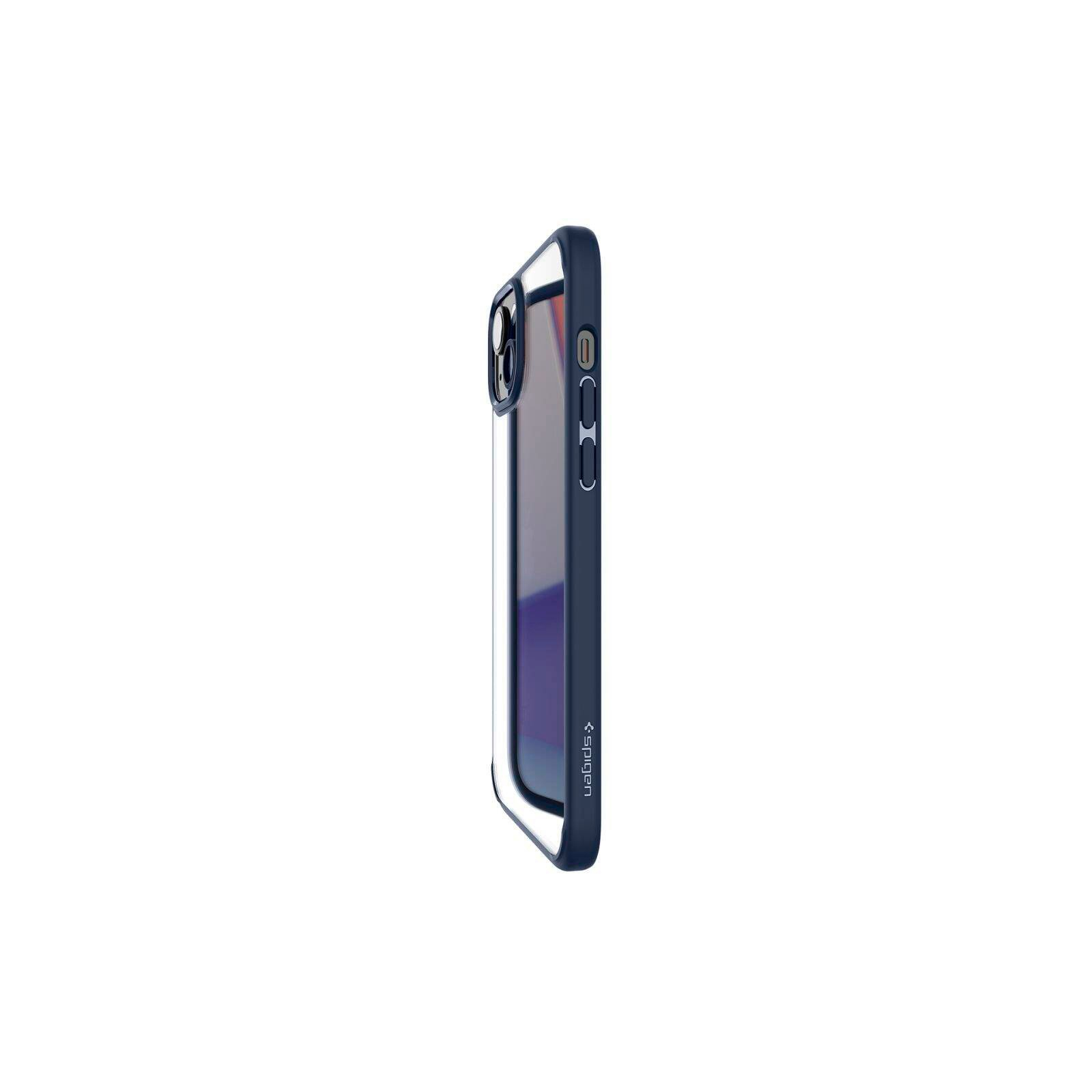 Чохол до мобільного телефона Spigen Apple iPhone 15 Ultra Hybrid Navy Blue (ACS06801) зображення 5