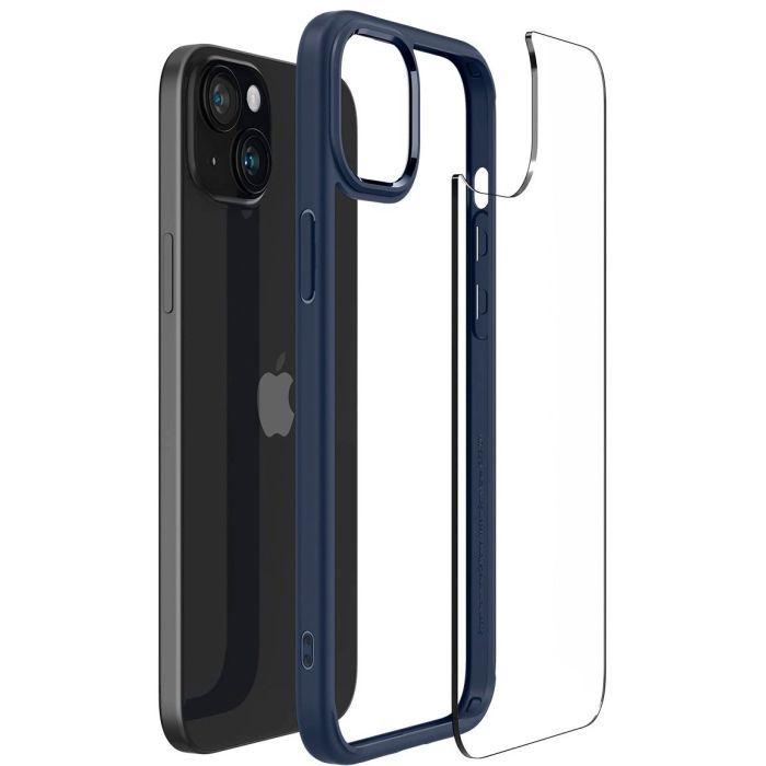 Чохол до мобільного телефона Spigen Apple iPhone 15 Ultra Hybrid Navy Blue (ACS06801) зображення 9