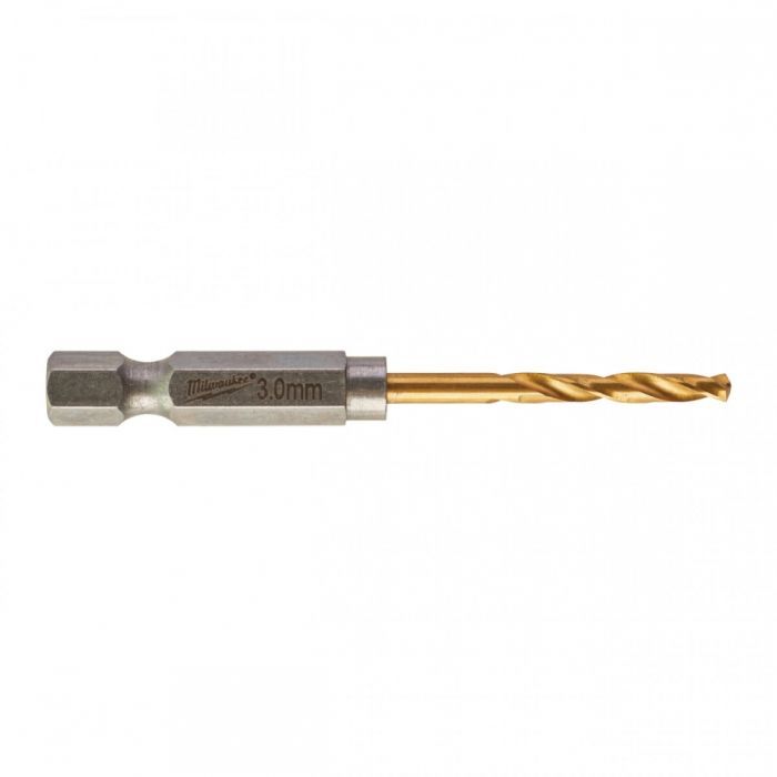 Сверло Milwaukee по металлу RedHEX HSS-G TiN. 3.3 мм, 2шт (4932471089) изображение 2