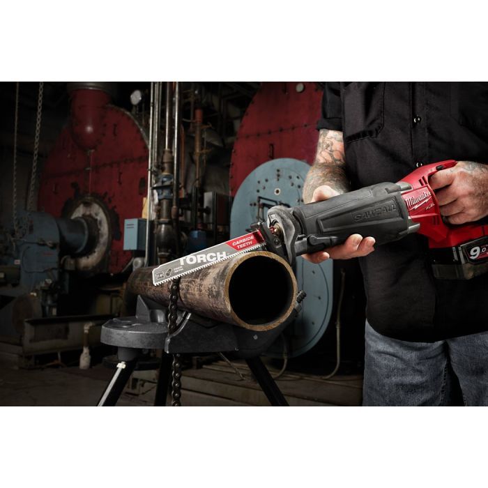 Полотно Milwaukee для сабельной пилы, TORCH CARBIDE 150мм, шаг 3,6мм, 5шт, металл (48005501) изображение 2