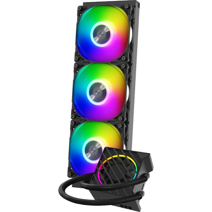 Система жидкостного охлаждения ID-Cooling DASHFLOW 360 XT изображение 2