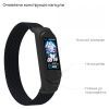 Ремінець до фітнес браслета Armorstandart Braided Solo Loop для Xiaomi Mi Band 7/6/5/4 Black size L (ARM58763) зображення 4