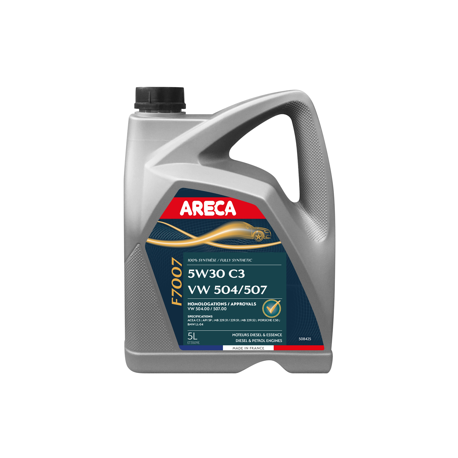 Моторное масло Areca F7007 5W-30 5л (50842)