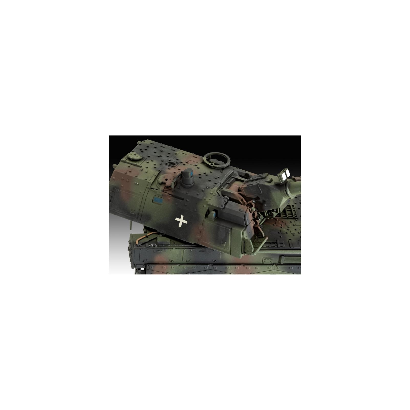 Сборная модель Revell САУ Panzerhaubitze 2000 уровень 4 масштаб 1:72 (RVL-03347) изображение 5