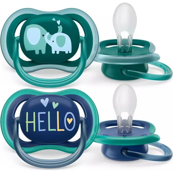Пустышка Philips AVENT Ultra Air, 18+ міс. 2 шт (SCF349/18) изображение 2
