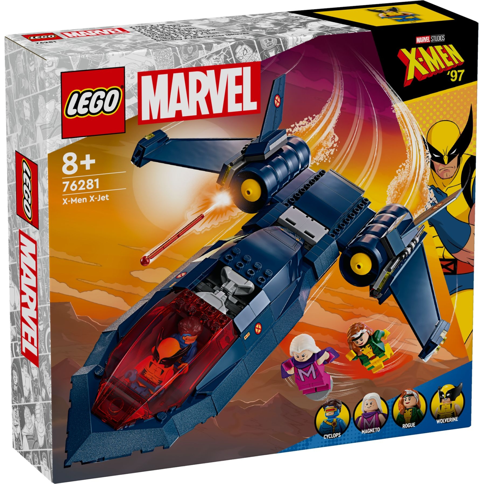 Конструктор LEGO Super Heroes X-Jet Людей Икс 359 деталей (76281)
