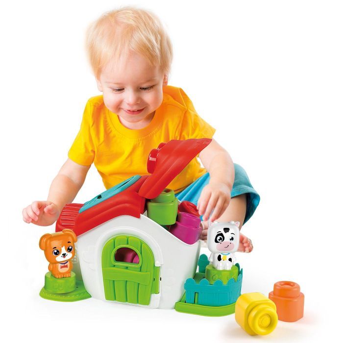 Развивающая игрушка Clementoni набор с конструктором Sensory Farm (17767) изображение 4