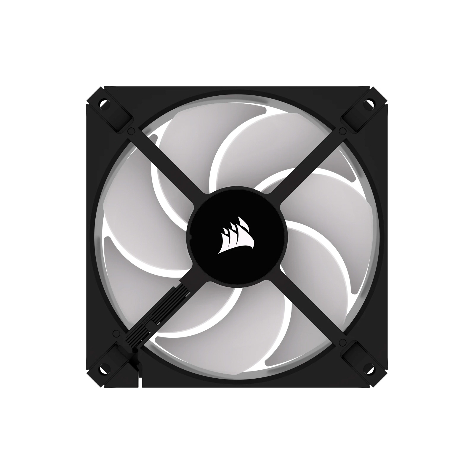 Кулер для корпуса Corsair iCUE AR120 Digital RGB 120mm PWM Fan Triple Pack Black (CO-9050167-WW) изображение 4