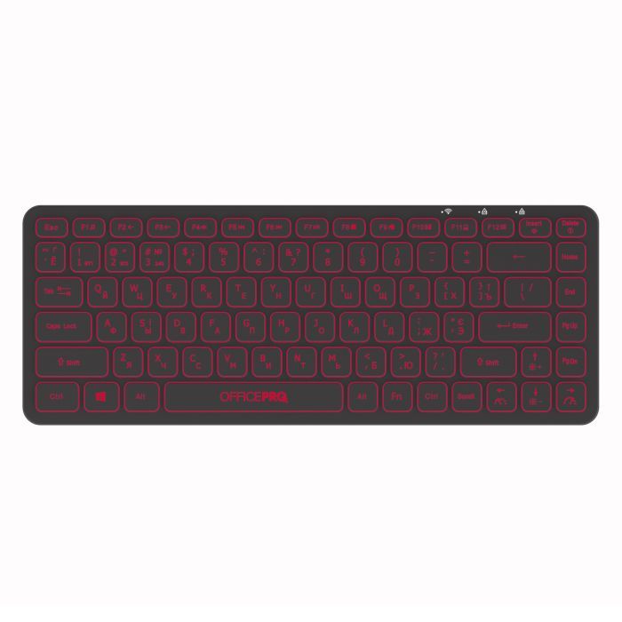 Клавиатура OfficePro SK790W Wireless/Bluetooth White (SK790W) изображение 2
