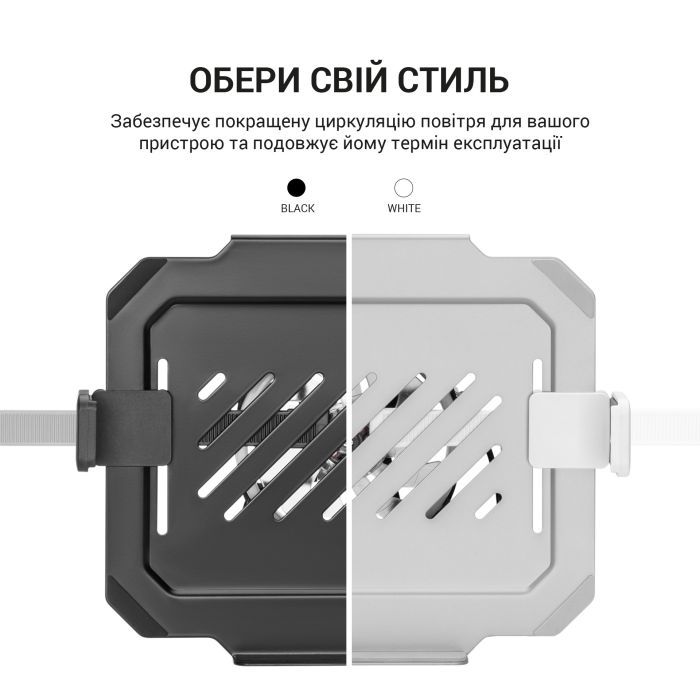 Подставка для ноутбука OfficePro для кронштейнів VESA 75x75,100x100 +RGB (LH474B) изображение 10