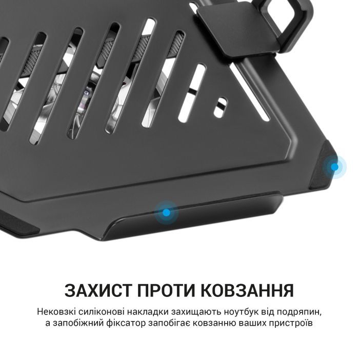 Подставка для ноутбука OfficePro для кронштейнів VESA 75x75,100x100 +RGB (LH474B) изображение 9