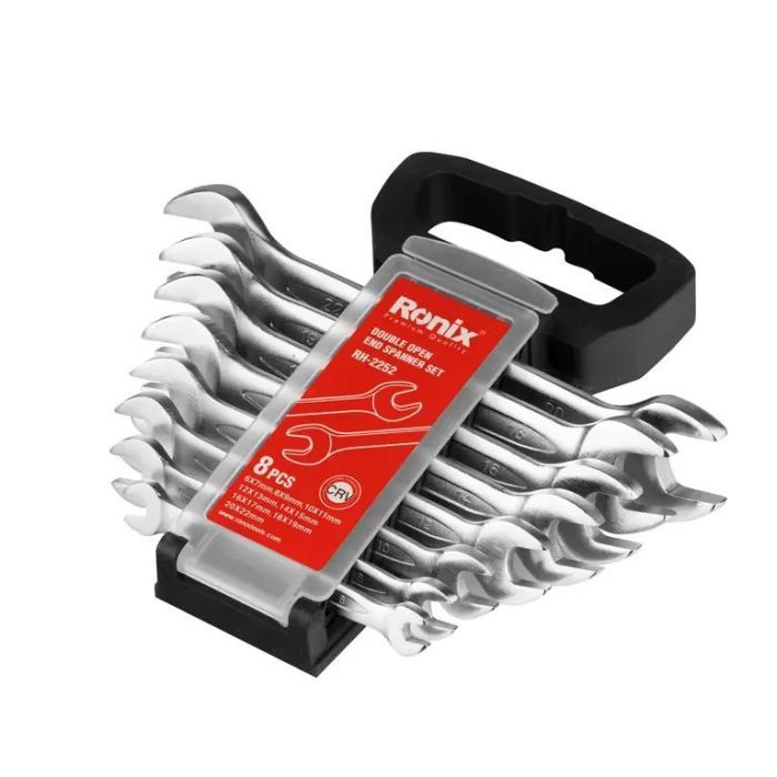 Ключ Ronix гаечный 8 шт. (RH-2252) изображение 2