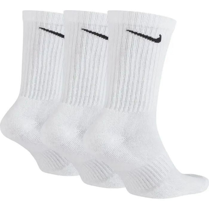 Носки Nike U NK EVERYDAY CUSH CREW 3PR SX7664-100 46-50 3 пари Білі (888407233890) изображение 2
