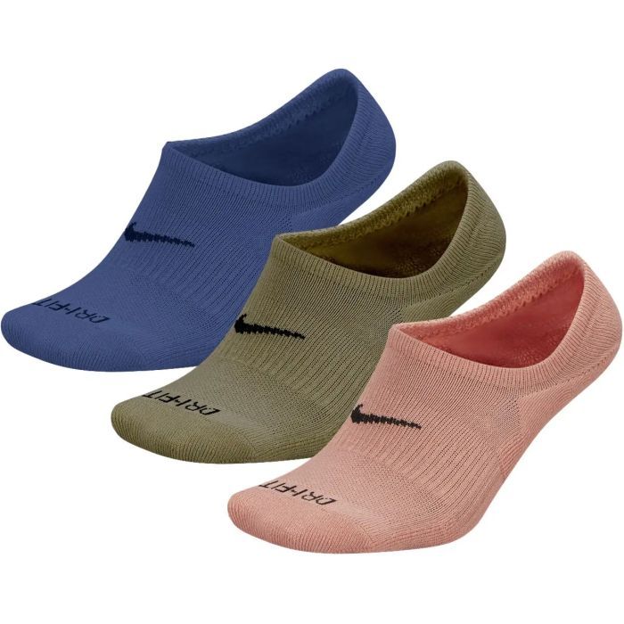 Носки Nike U NK EVERYDAY PLUS CUSH FOOTIE DH5463-995 34-38 3 пари Мультиколор (195244773299)