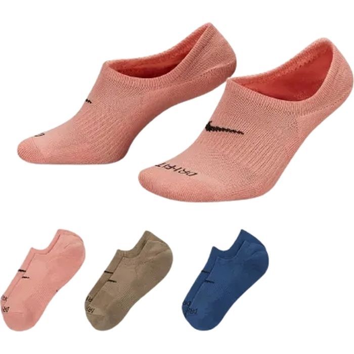 Носки Nike U NK EVERYDAY PLUS CUSH FOOTIE DH5463-995 34-38 3 пари Мультиколор (195244773299) изображение 2